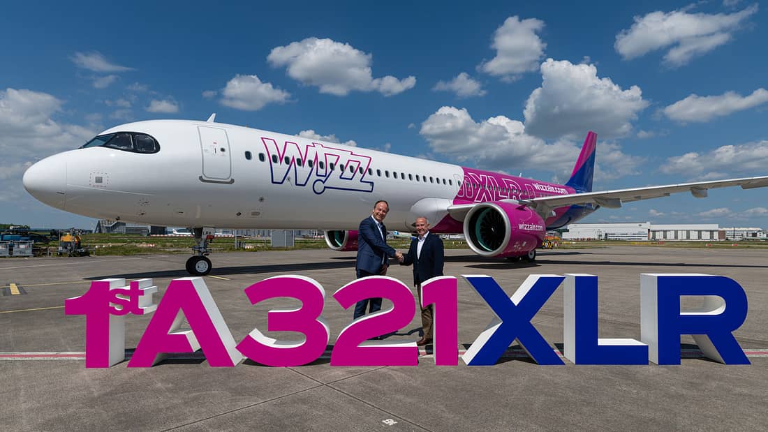 Erste A321XLR mit Getriebefans: Wizz Air pendelt mit A321XLR zwischen England und Saudi-Arabien