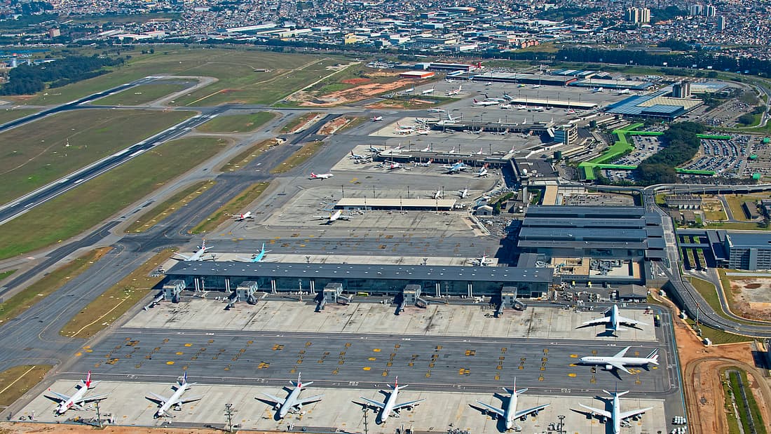 40 Jahre São Paulo Airport: Brasiliens wichtigster Flughafen wächst bis ans Limit