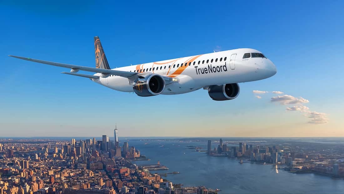 Milliardenauftrag für Brasiliens Regionaljet: TrueNoord: Großauftrag für 20 Embraer 195-E2