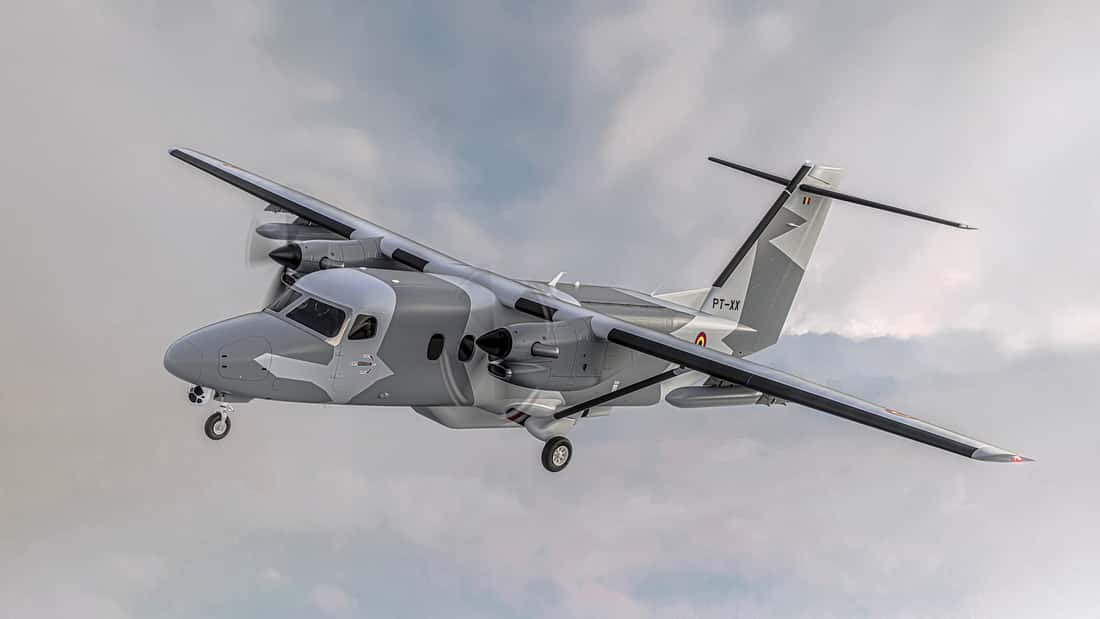 Belgische Luftwaffe kauft fünf Cessna 408: Cessna SkyCourier wird militärisch