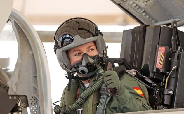 Pilotenausbildung bei der spanischen Luftwaffe: Spanische Kronprinzessin darf in F-5 mitfliegen