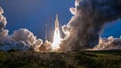 Beim ersten Start 2019 brachte die Ariane 5 zwei Telekommunikationssatelliten ins All.