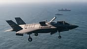 Fighter jets join forces with British aircraft carrier to make history