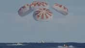 Der Crew Dragon ist nach seinem ersten Testflug wieder nach Hause zurückgekehrt.