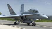 Boeing F/A-18D der Schweizer Luftwaffe.