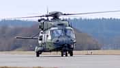NH90 der Heeresflieger bei RUAG in Oberpfaffenhofen.
