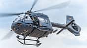Das HTG 64 testet das neue Minigun für die H145M in der Oberlausitz.