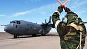 C-130 Hercules ohne neues Flügelmittelstück können Probleme mit dem "Rainbow Fitting" haben