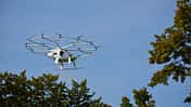 Der Volocopter flog am 14. September über Stuttgart-Untertürkheim.