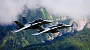 F/A-18 Hornet der Schweizer Luftwaffe.