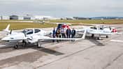 Diamond Aircraft DA42 für die European Flight Academy in Rostock-Laage.