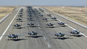 Lockheed Martin F-35A der US Air Force auf der Hill AFB. 