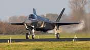 Lockheed Martin F-35A der Niederlande kommt am 31. Oktober 2019 in Leeuwarden an. 