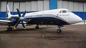 Der erste Prototyp der Iljuschin Il-114-300 nach der Lackierung Ende Dezember 2019.