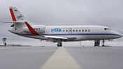 Dassault Falcon 2000LX ausgerüstet als ISTAR-Forschungsflugzeug des DLR.