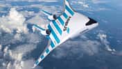 Airbus MAVERIC-Konzept für ein Blended-Wing-Body-Verkehrsflugzeug.