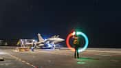 Dassault Rafale M auf dem Flugzeugträger "Charles de Gaulle".
