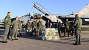 Rückkehr der letzten Tornados der Luftwaffe vom Einsatz in Jordanien am 1. April 2020 in Büchel.