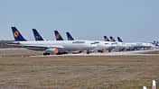 Lufthansa hat derzeit den größten Teil der Flotte abgestellt.