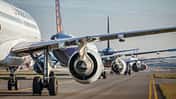 Brussels Airlines hat seine Flugzeuge abgestellt.
