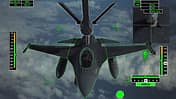 Automatische Luftbetankung einer F-16 mit dem A3R-System von Airbus.
