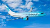 Boeing 737-8 in den virtuellen Farben des Leasingunternehmens GECAS.