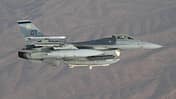 Lockheed Martin F-16 der US Air Force, stationiert auf der Nellis AFB.