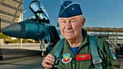 Chuck Yeager commemorates historic flight