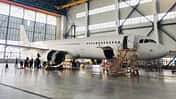 Airbus A321 Frachterumrüstung bei ST Engineering.