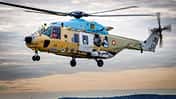 Erster NH90 TTH für Katar bei Flugtests in Marignane.