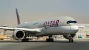 Airbus A350 von Qatar Airways.