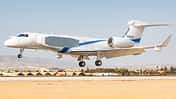 Am Ostersonntag nahmen die israelischen Luftstreitkräfte das neue Aufklärungsflugzeug Oron in Empfang. 