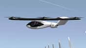 Volocopter stellt am 17. Mai 2021 sein Modell VoloConnect vor, das 100 Kilometer Reichweite bieten soll.