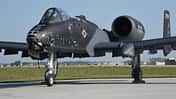 Black and grey Thunderbolt II