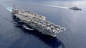 Flugzeugträger Vinson und Truman im Dezember 2021