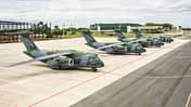 KC-390 der brasilianischen Luftstreitkräfte.