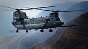 Boeing CH-47 in den Farben der Luftwaffe.