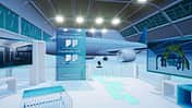 Virtueller Hangar der Fraunhofer-Gesellschaft.