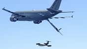 Airbus kontrollierte von einem Tanker aus ein unbemanntes Fluggerät.