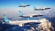 Boeing 737 MAX-Familie.