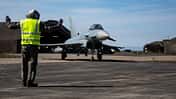 Die Luftwaffe verlegte sechs Eurofighter nach Island.