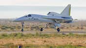 Boom XB-1 bei Taxi-Tests in Mojave