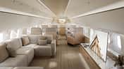 Boeing BBJ 737-7 Innenansicht Kabine
