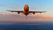 Airbus A330 MRTT Frankreich von vorn Sonnenuntergang