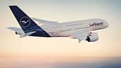 Airbus A380 der Lufthasa