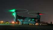 CV-22B am Boden bei Nacht