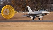 Lockheed Martin F-16 Block 70 Slowakei Landung