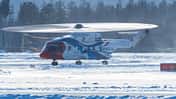 China-Großhubschrauber AC313A in der Kälte