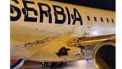 Embraer Air Serbia Schaden