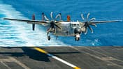 C-2A Greyhound Landung auf Flugzeugträger